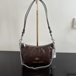 Coach Caitlin 24 Quilted/Signature/Denim Shoulder Chain Handbag (Outlet Version) - Image 24
