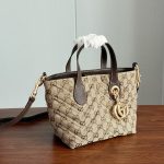 Double‑G Quilted Tote Bag With Pouch - Image 3
