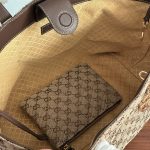 Double‑G Quilted Tote Bag With Pouch - Image 17