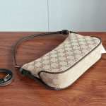 GG Signature Underarm Shoulder Zipper Hobo Bag - Image 8