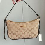 GG Signature Underarm Shoulder Zipper Hobo Bag - Image 6