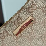 GG Signature Underarm Shoulder Zipper Hobo Bag - Image 10