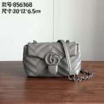 Gucci V‑Stitch Quilted Flap Chain Shoulder & Crossbody Bag（Mini Size） - Image 20