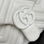 Gucci V‑Stitch Quilted Flap Chain Shoulder & Crossbody Bag（Small Size） - Image 13