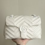 Gucci V‑Stitch Quilted Flap Chain Shoulder & Crossbody Bag（Small Size） - Image 18