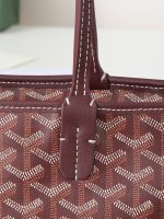 Goyard Artois Zipper Closure Tote Shoulder Handbag Small Size - Image 3