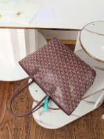 Goyard Artois Zipper Closure Tote Shoulder Handbag Small Size - Image 5