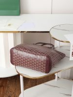 Goyard Artois Zipper Closure Tote Shoulder Handbag Small Size - Image 6