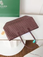 Goyard Artois Zipper Closure Tote Shoulder Handbag Small Size - Image 10