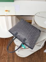 Goyard Artois Zipper Closure Tote Shoulder Handbag Small Size - Image 14