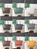 Goyard Artois Zipper Closure Tote Shoulder Handbag Small Size - Image 29