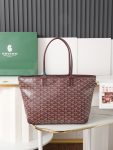 Goyard Artois Zipper Closure Tote Shoulder Handbag Small Size