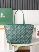 Goyard Artois Zipper Closure Tote Shoulder Handbag Small Size - Image 22