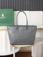 Goyard Artois Zipper Closure Tote Shoulder Handbag Small Size - Image 24