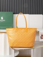 Goyard Artois Zipper Closure Tote Shoulder Handbag Small Size - Image 25