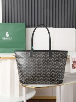 Goyard Artois Zipper Closure Tote Shoulder Handbag Small Size - Image 28
