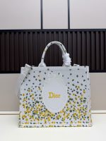 Dior Book Tote, Large Size Tote Bag with strap - Image 19