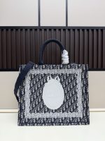 Dior Book Tote, Large Size Tote Bag with strap - Image 35