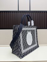 Dior Book Tote, Large Size Tote Bag with strap - Image 36