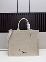 Dior Book Tote, Large Size Tote Bag with strap - Image 6