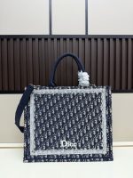 Dior Book Tote, Large Size Tote Bag with strap - Image 51