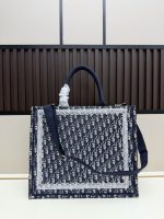 Dior Book Tote, Large Size Tote Bag with strap - Image 53