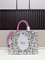 Dior Book Tote, Medium Size Tote Bag with strap - Image 2