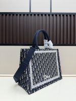 Dior Book Tote, Medium Size Tote Bag with strap - Image 60