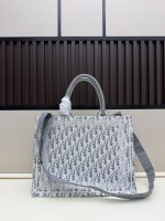 Dior Book Tote, Medium Size Tote Bag with strap - Image 77
