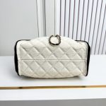 Chanel Hobo Drawstring Quilted Canvas Chain Shoulder Bag - Image 8