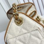 Chanel Hobo Drawstring Quilted Canvas Chain Shoulder Bag - Image 15