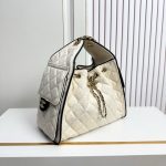 Chanel Hobo Drawstring Quilted Canvas Chain Shoulder Bag - Image 22