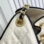 Chanel Hobo Drawstring Quilted Canvas Chain Shoulder Bag - Image 24