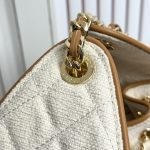 Chanel Hobo Drawstring Quilted Canvas Chain Shoulder Bag - Image 33