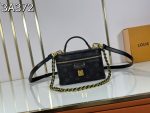 LV Vanity Chain Pouch Monogram Crossbody Handbag with detachable shoulder strap - Image 11