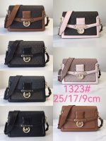 MK New Style Jessie Monogram Color‑block Flap Crossbody Bag - Image 17