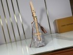 LV M2A136 Carryall East‑West Handbag, Monogram Emblème, Leather Trims, Cotton Lining - Image 4