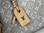 LV M2A136 Carryall East‑West Handbag, Monogram Emblème, Leather Trims, Cotton Lining - Image 8