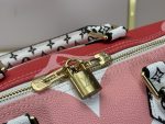 LV Speedy Handbag Large Logo Color‑block Monogram Canvas with Crossbody Strap - Image 8