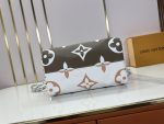 LV Speedy Handbag Large Logo Color‑block Monogram Canvas with Crossbody Strap - Image 15