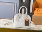 LV Alma BB Handbag Monogram with Detachable Crossbody Strap - Image 21
