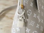LV Alma BB Handbag Monogram with Detachable Crossbody Strap - Image 23
