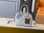 LV Alma BB Handbag Monogram with Detachable Crossbody Strap - Image 14