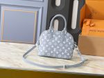 LV Alma BB Handbag Monogram with Detachable Crossbody Strap - Image 16