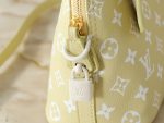 LV Alma BB Handbag Monogram with Detachable Crossbody Strap - Image 6