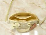 LV Alma BB Handbag Monogram with Detachable Crossbody Strap - Image 9