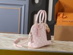 LV Alma BB Handbag Monogram with Detachable Crossbody Strap - Image 12
