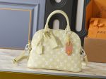 LV Alma Large Handbag, LV Ski Collection, Monogram in Silver Tone, Detachable Shoulder Stra - Image 15