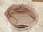 LV Neverfull Monogram Canvas Tote Bag with Detachable Pouch,Pastel Colors - Image 12