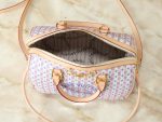 LV Speedy Handbag with Large Stamp Print & Detachable Crossbody Strap Large size - Image 10